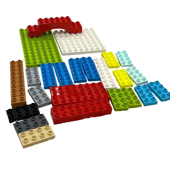 25 Piece Building Block Set Multi-Color Assorted Bricks Educational Toy - Picture 2 of 3
